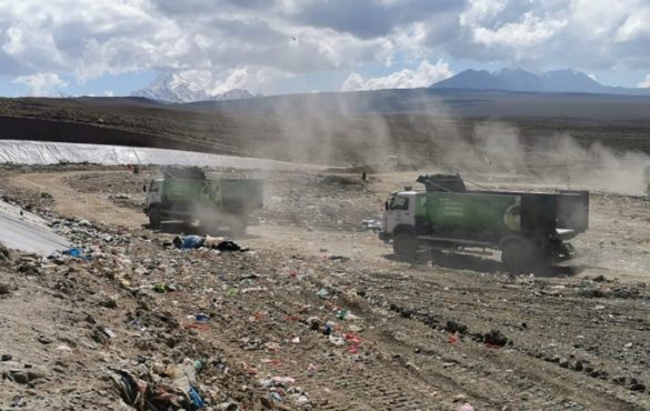 El Alto: Recolectan 194 mil toneladas de basura en nueve meses